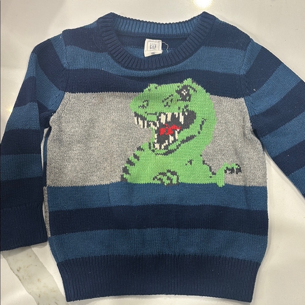 GAP Kids Dinosaur Sweater